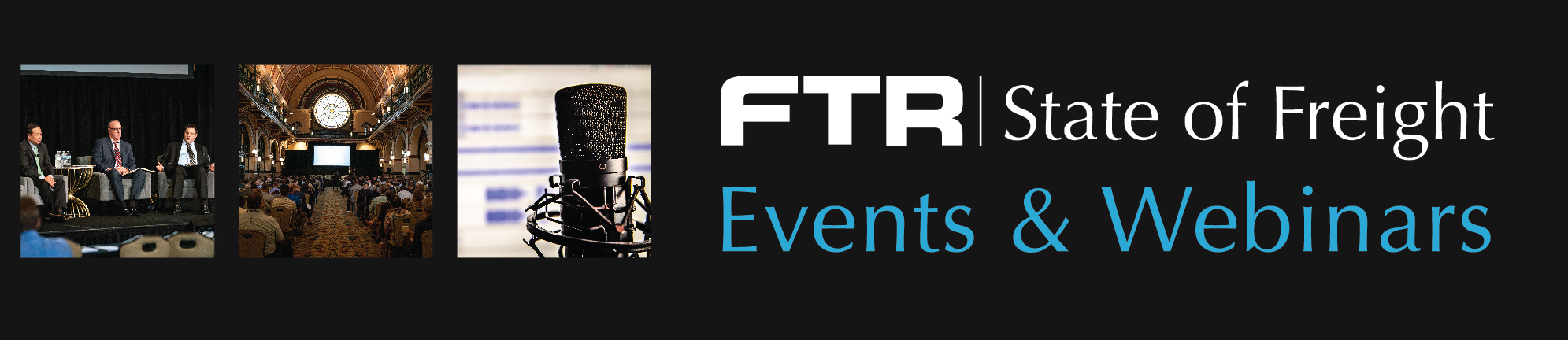 FTR State of Freight Events & Webinars
